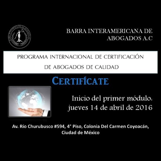 Programa de Certificación