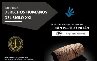 Conferencia: Derechos Humanos del Siglo XXI